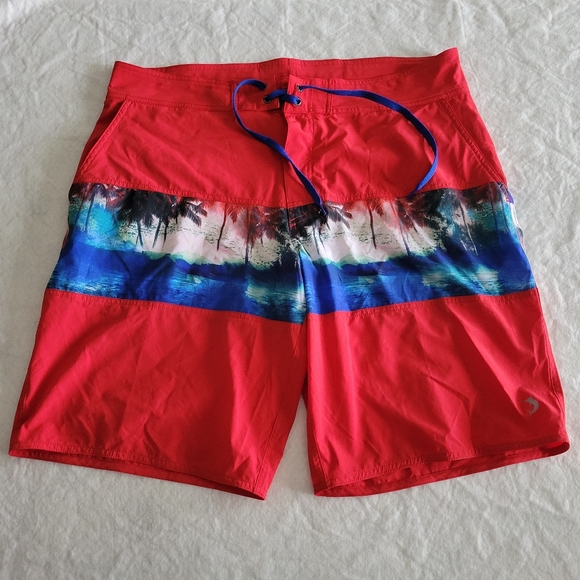 Reel Legends Shorts Reel Legends Mens Board Shorts Mariner Size 38